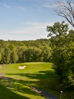 SkyView Golf Course on a beautiful sunny day in New Jersey.