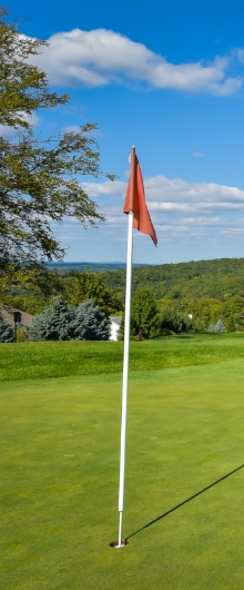 Scenic SkyView golf course at the hole