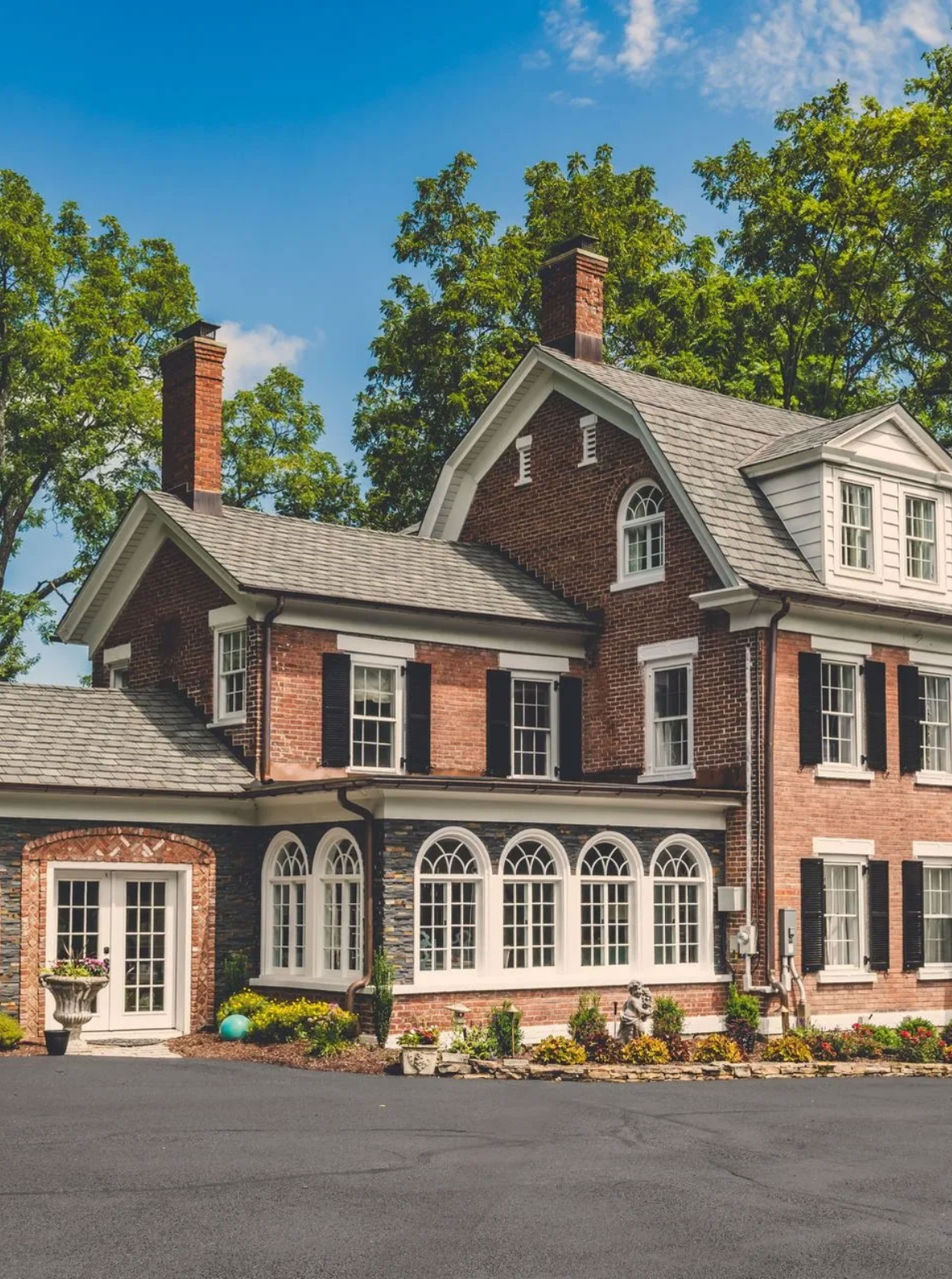 Exterior of the Brick House Farm
